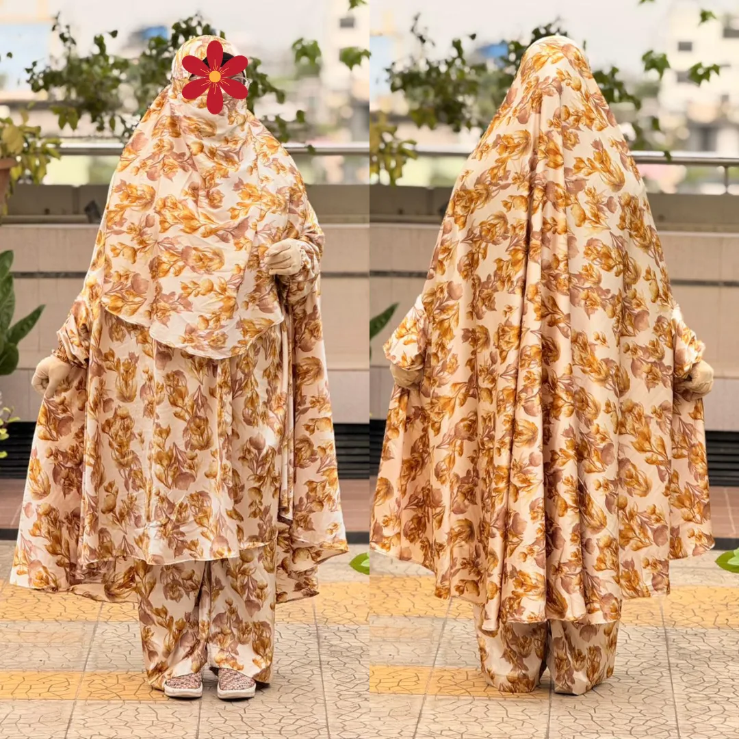 Royel Silk Fabric Khimar Set RS101